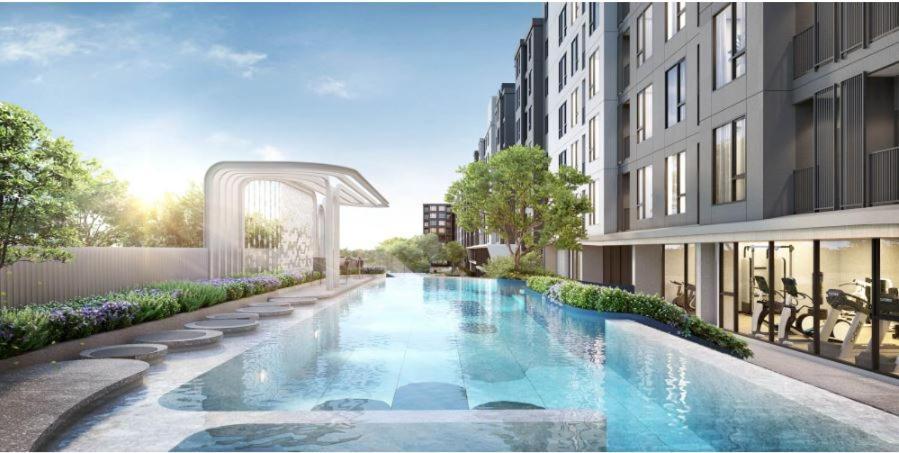 Atmoz Season Ladkrabang Aparthotel Bangkok Exterior photo